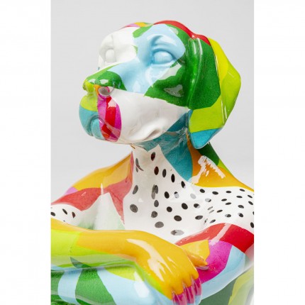 Woonaccessoires hond stippen 32cm Kare Design