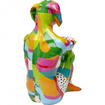 Woonaccessoires hond stippen 32cm Kare Design