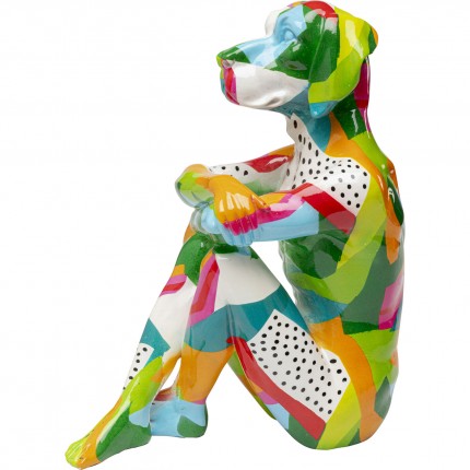 Woonaccessoires hond stippen 32cm Kare Design