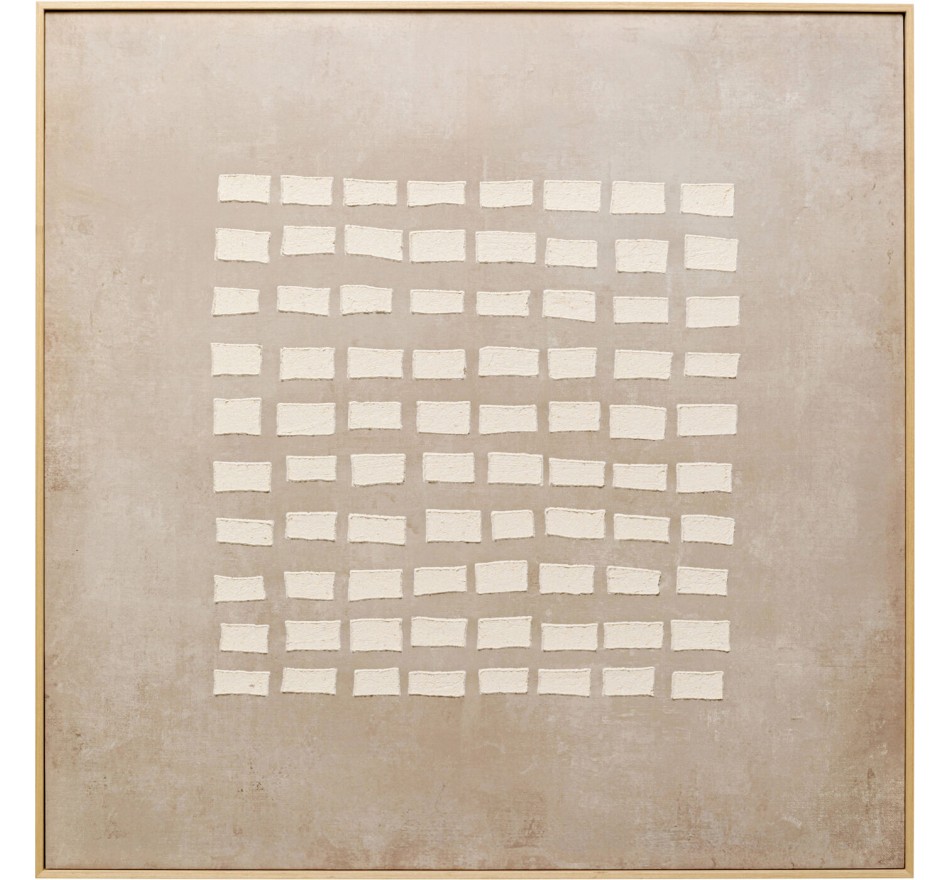 Framed Picture Art Row 100x100cm beige Kare Design Framed Picture Art Row 100x100cm beige Kare Design