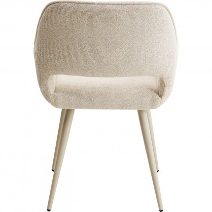 Stoel met armleuningen San Francisco creme Kare Design