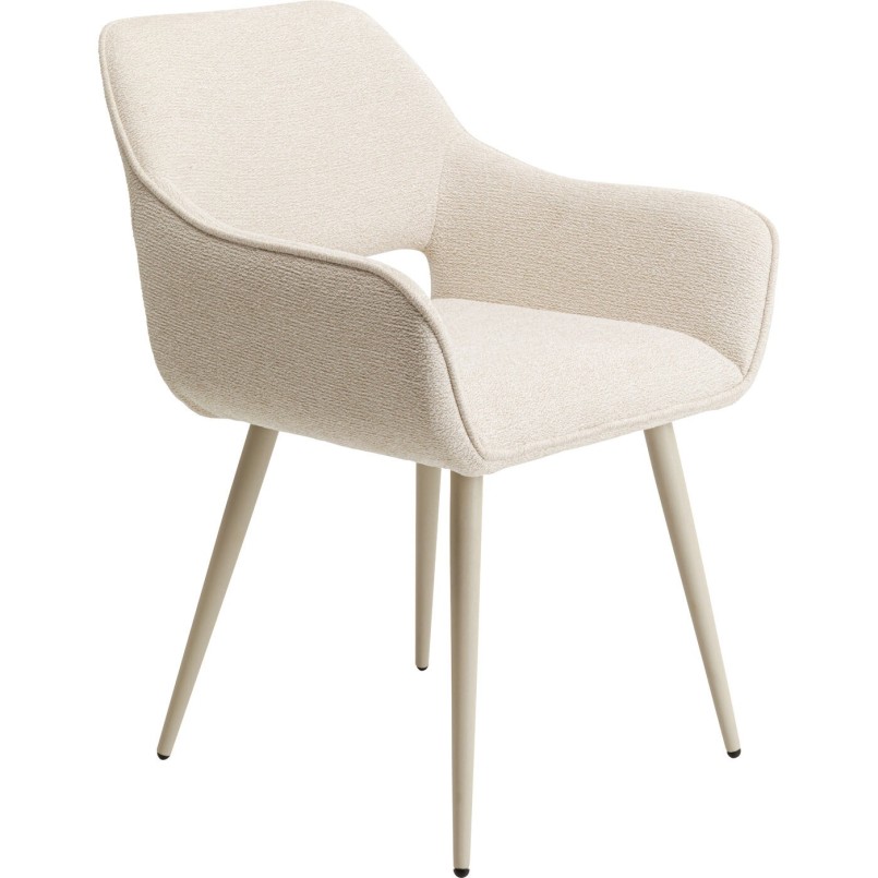 Chaise a. acc. San Francisco crème