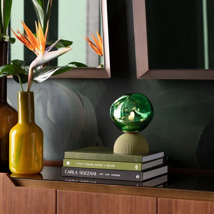Tafellamp Magic Ball 21cm groen Kare Design