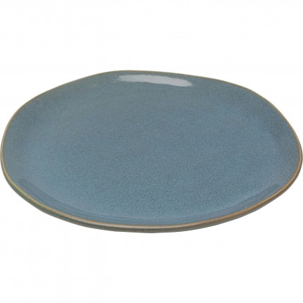 Borden Organic Ø20cm blauw (4/Set) Kare Design