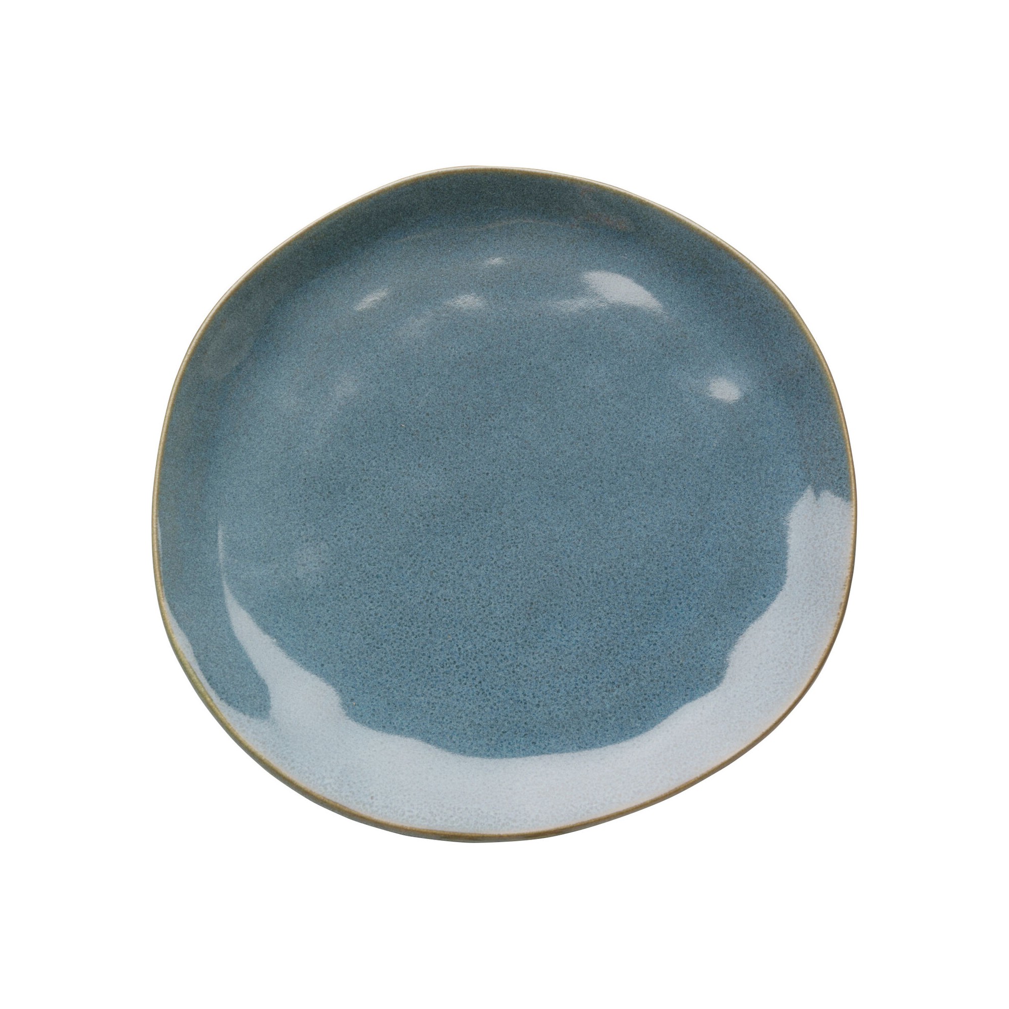 Borden Organic Ø20cm blauw (4/Set) Kare Design