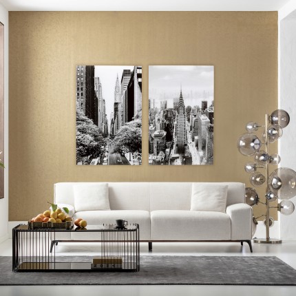 Salontafel Wire Double 120x60cm zwart Kare Design