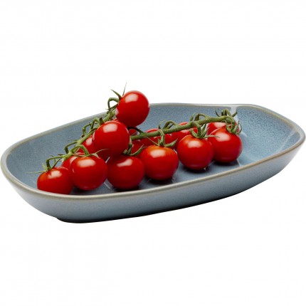 Borden Organic 25cm blauw (4/set) Kare Design