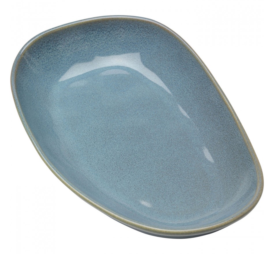 Borden Organic 25cm blauw (4/set) Kare Design Borden Organic 25cm blauw (4/set) Kare Design