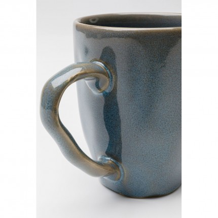 Mokken Organic blauw (4/set) Kare Design