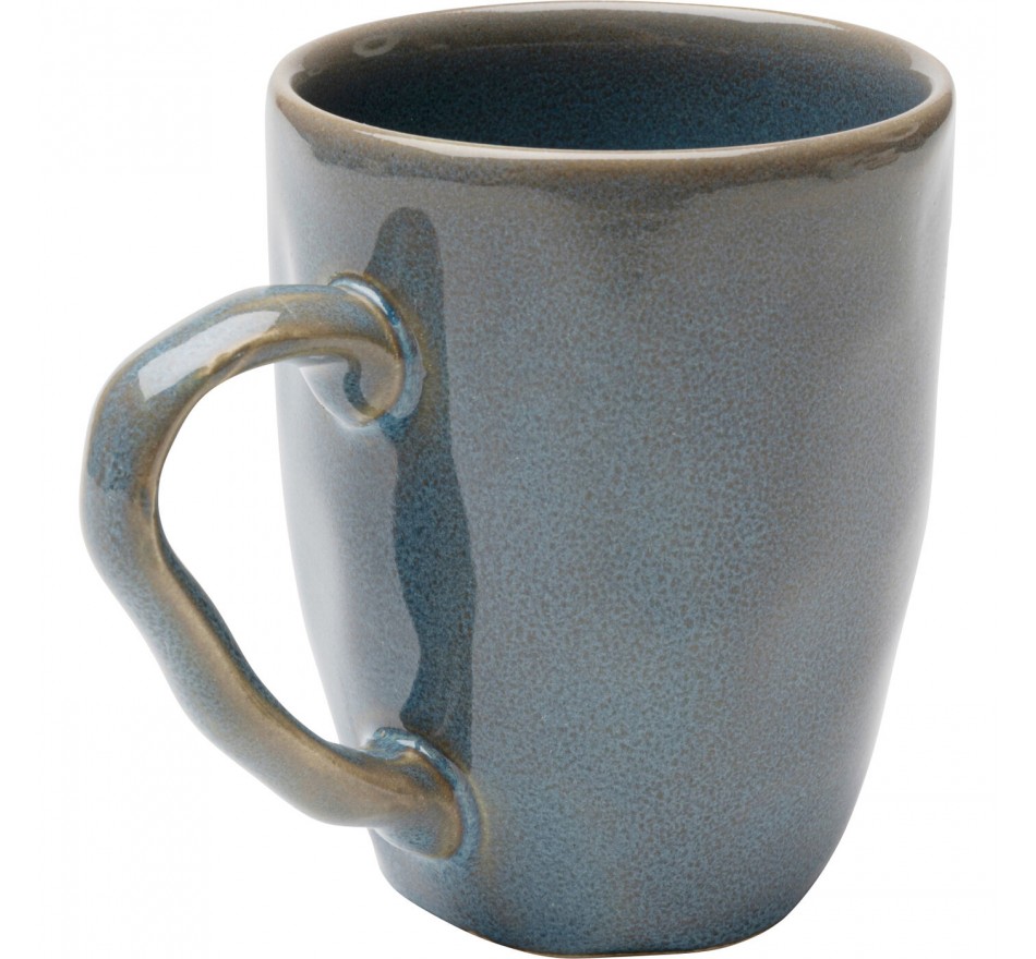Mokken Organic blauw (4/set) Kare Design Mokken Organic blauw (4/set) Kare Design