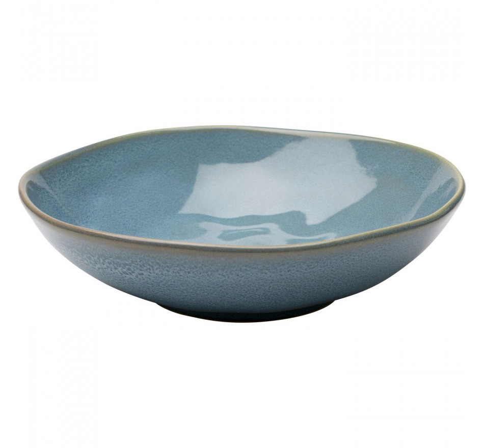Soepborden Organic Ø22cm blauw (4/Set) Kare Design Soepborden Organic Ø22cm blauw (4/Set) Kare Design