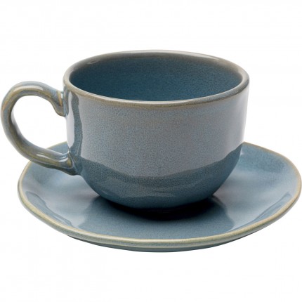 Koffiekoppen Organic blauw (4/set) Kare Design