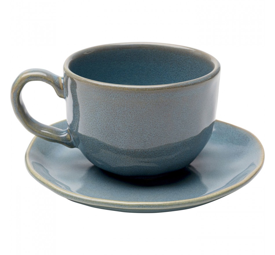Koffiekoppen Organic blauw (4/set) Kare Design Koffiekoppen Organic blauw (4/set) Kare Design