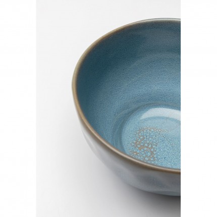 Kommen Organic Ø15cm blauw (4/set) Kare Design