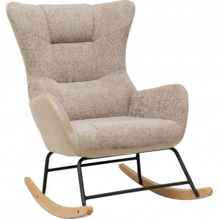 Schommelstoel Romeo beige Kare Design