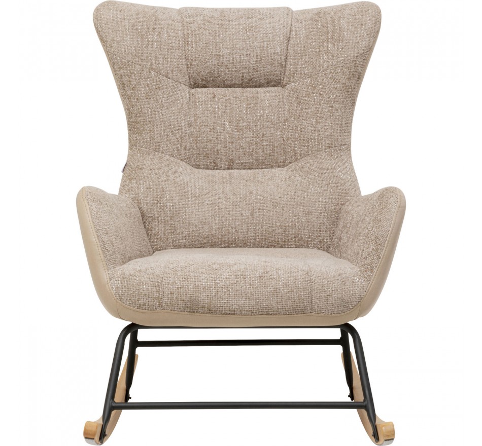 Schommelstoel Romeo beige Kare Design Schommelstoel Romeo beige Kare Design
