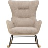 Rocking Chair Romeo beige Kare Design
