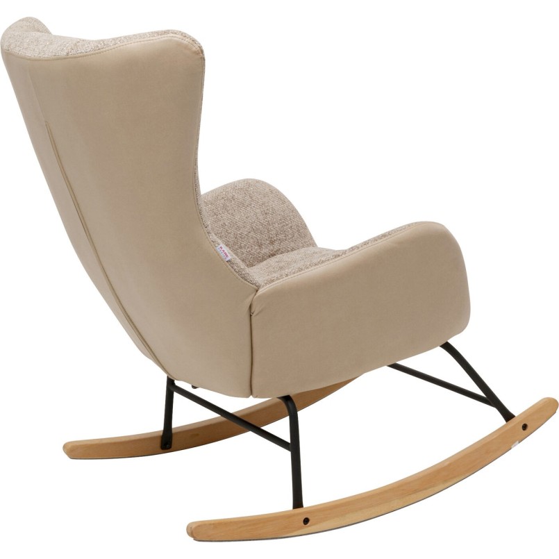 Rocking Chair Romeo beige Kare Design