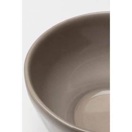 Bowls Organic Ø15cm taupe (4/set) Kare Design