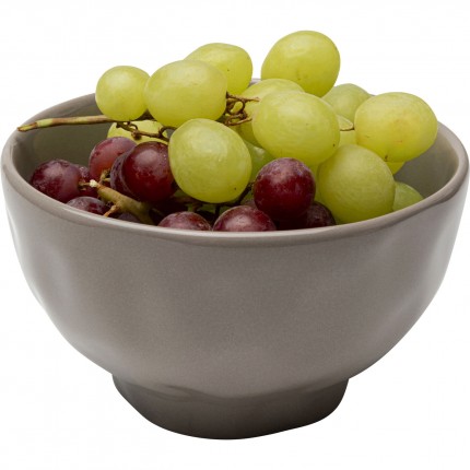 Bowls Organic Ø15cm taupe (4/set) Kare Design