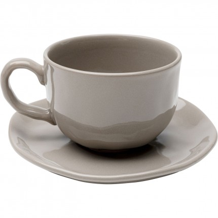 Coffee Cup Organic taupe (4/set) Kare Design