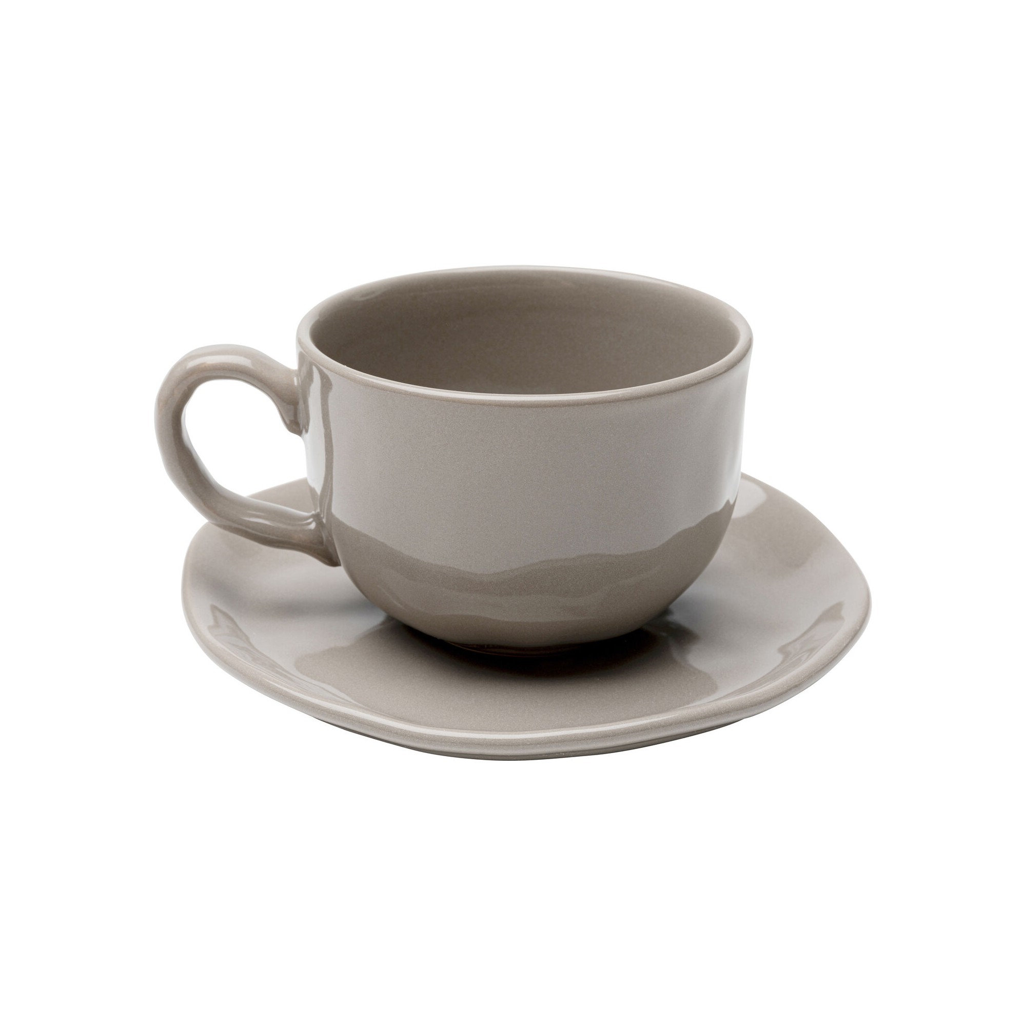 Coffee Cup Organic taupe (4/set) Kare Design