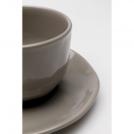 Coffee Cup Organic taupe (4/set) Kare Design