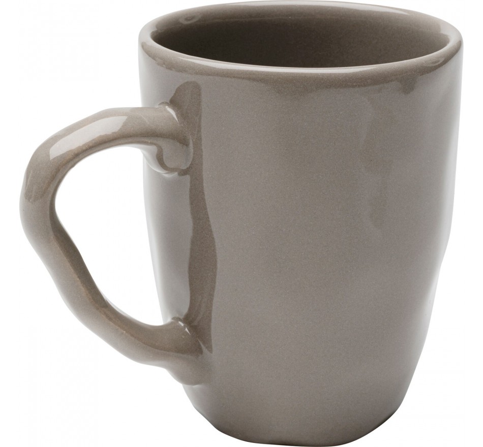 Mug Organic taupe (6/set) Kare Design Mug Organic taupe (6/set) Kare Design