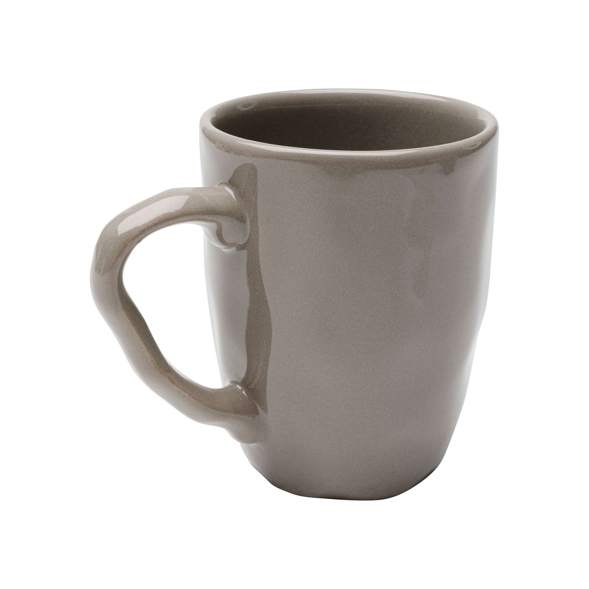 Mug Organic taupe (4/set) Kare Design