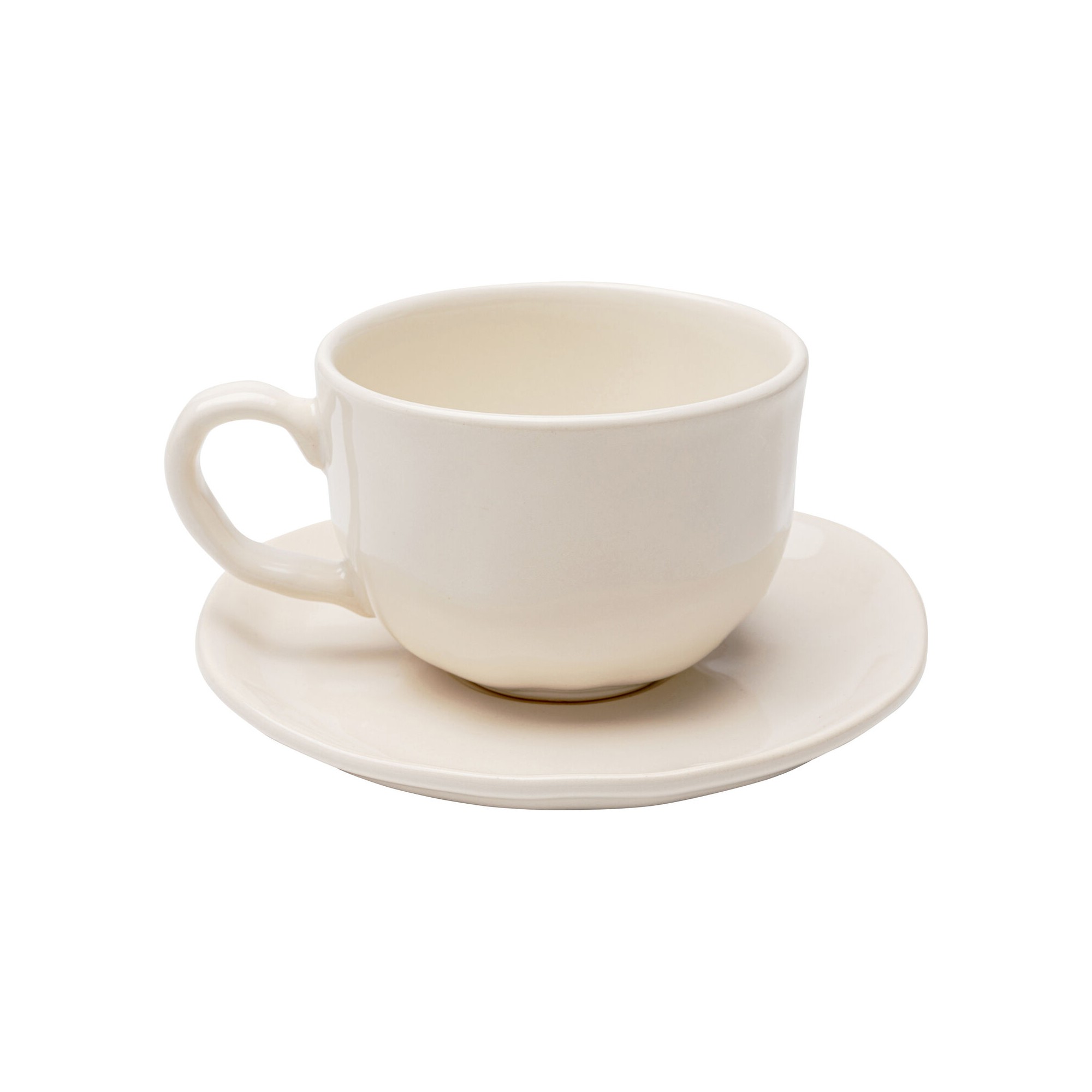 Coffee Cup Organic cream (4/set) Kare Design