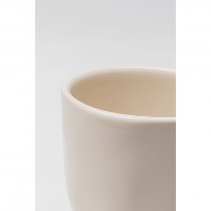 Mug Organic cream (4/set) Kare Design