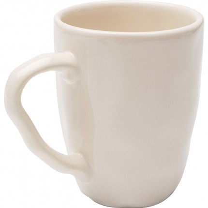 Mug Organic cream (4/set) Kare Design