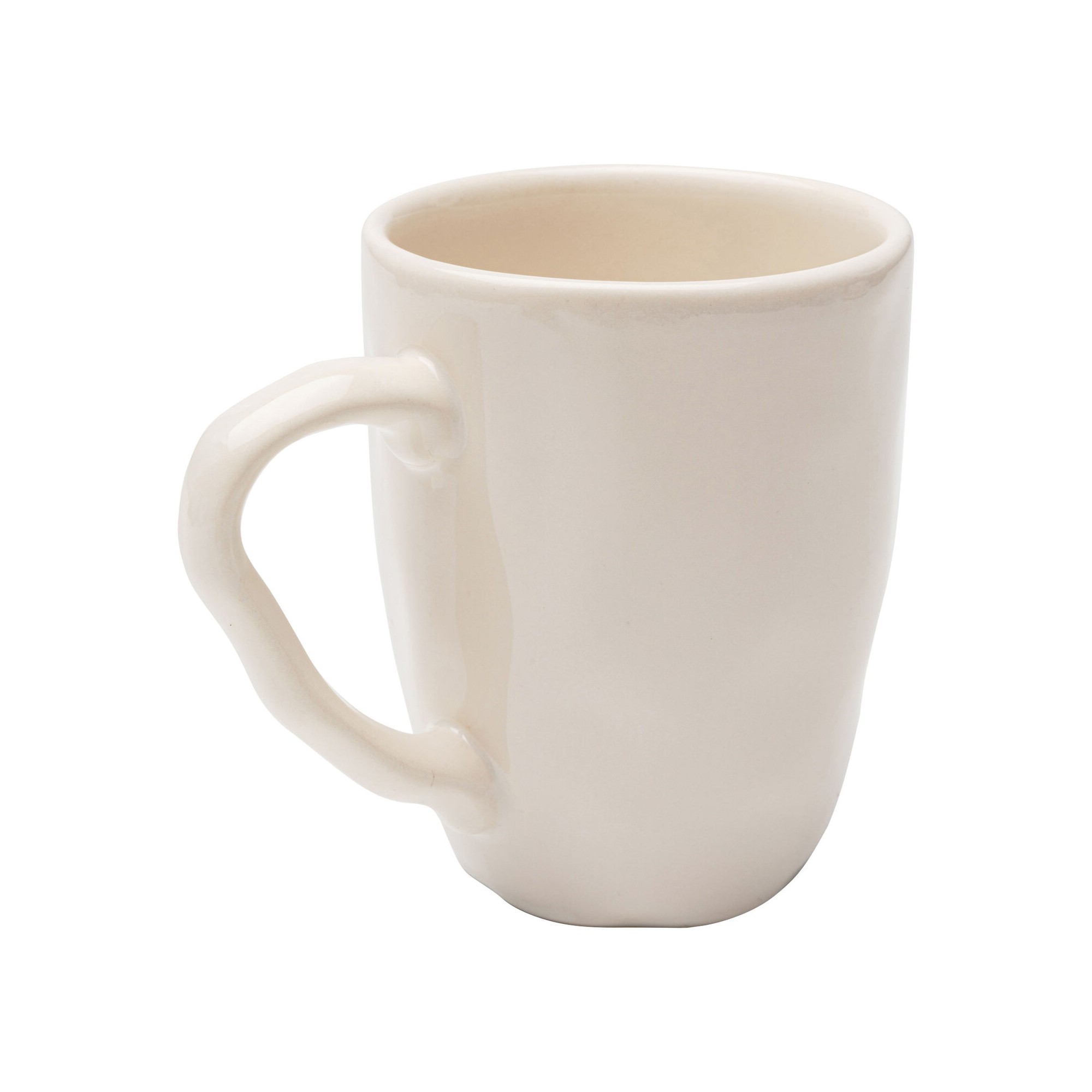 Mug Organic cream (4/set) Kare Design