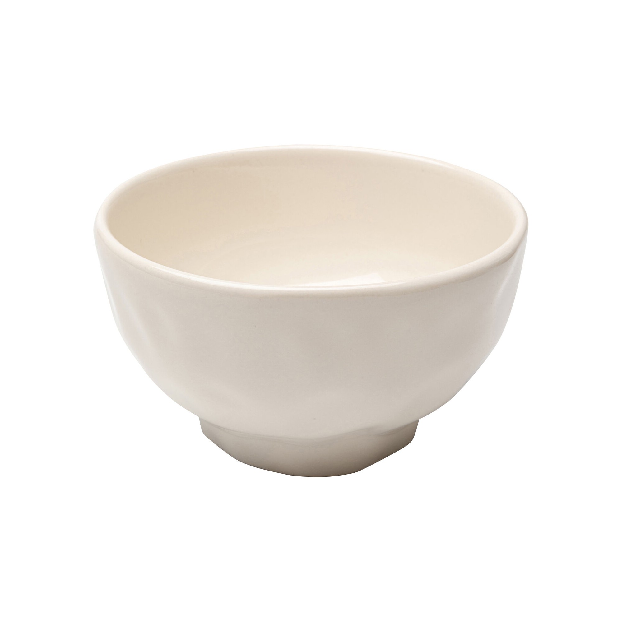 Bowls Organic Ø15cm cream (4/set) Kare Design