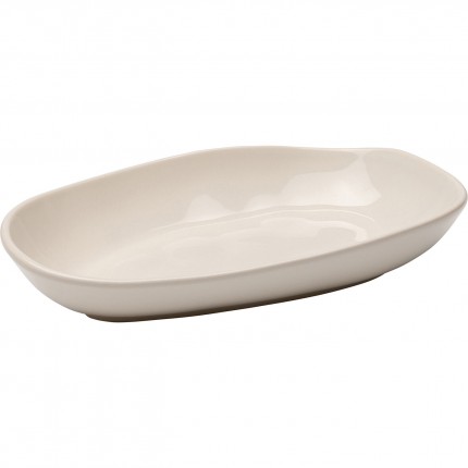 Plates Organic 25cm cream (4/set) Kare Design
