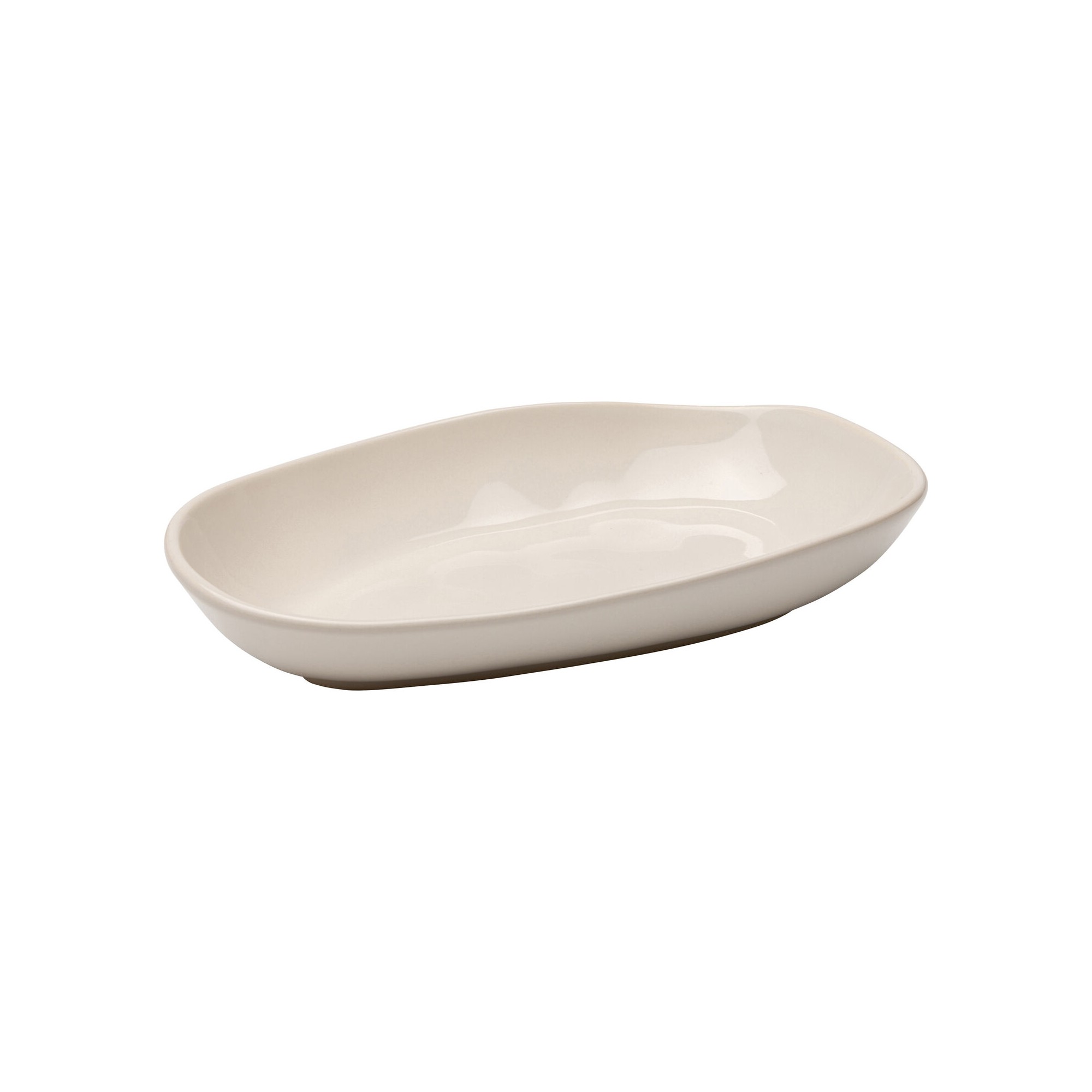 Plates Organic 25cm cream (4/set) Kare Design