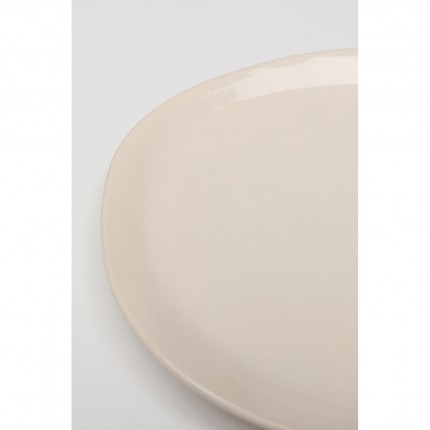 Plate Organic Ø20cm cream (4/Set) Kare Design