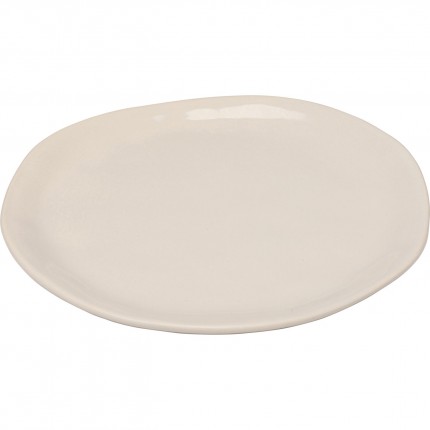 Plate Organic Ø20cm cream (4/Set) Kare Design