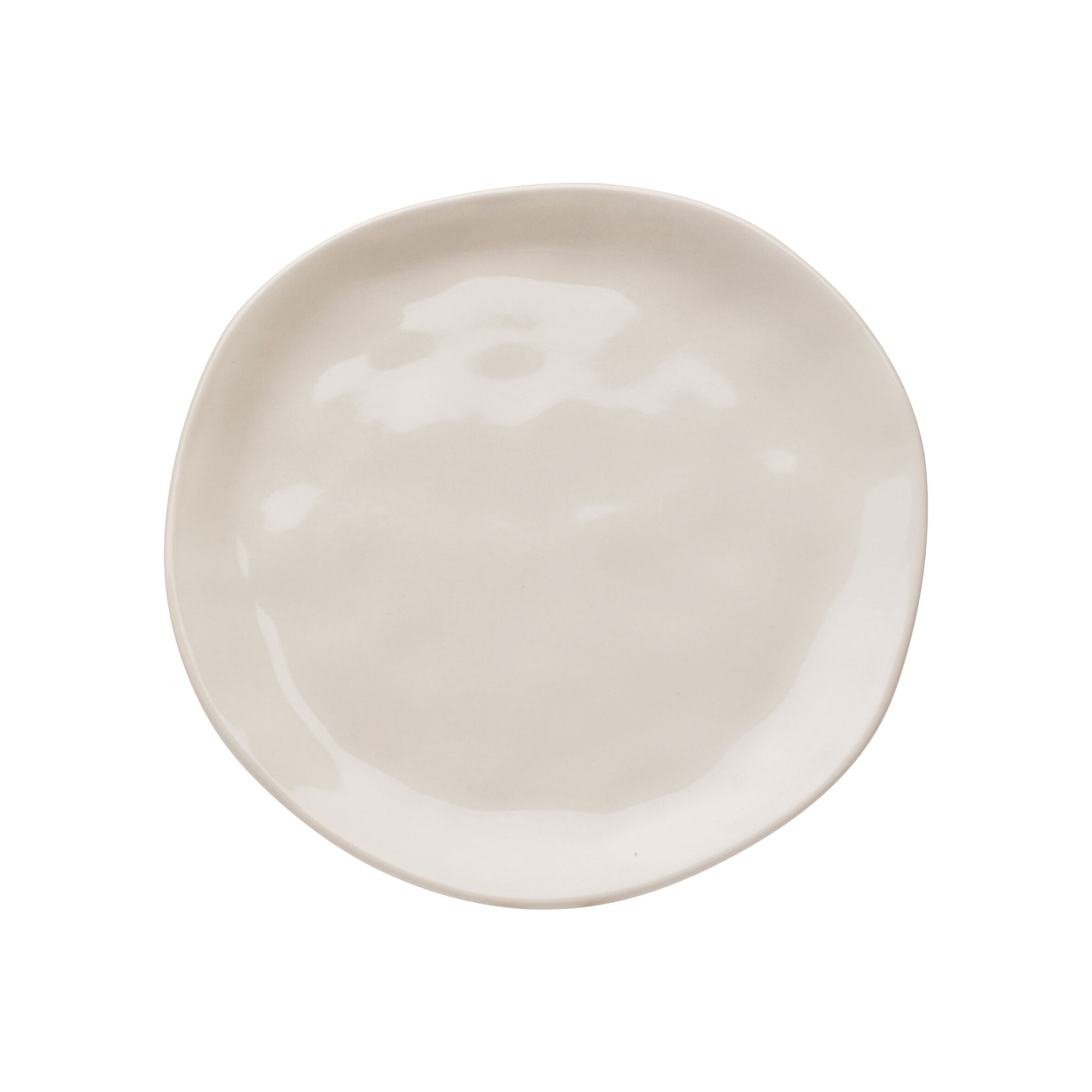 Plate Organic Ø20cm cream (4/Set) Kare Design