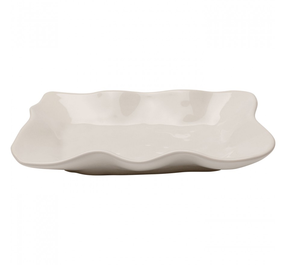 Serveerblad Organic creme Kare Design Serveerblad Organic creme Kare Design