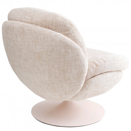 Draaifauteuil Cosy beige Kare Design