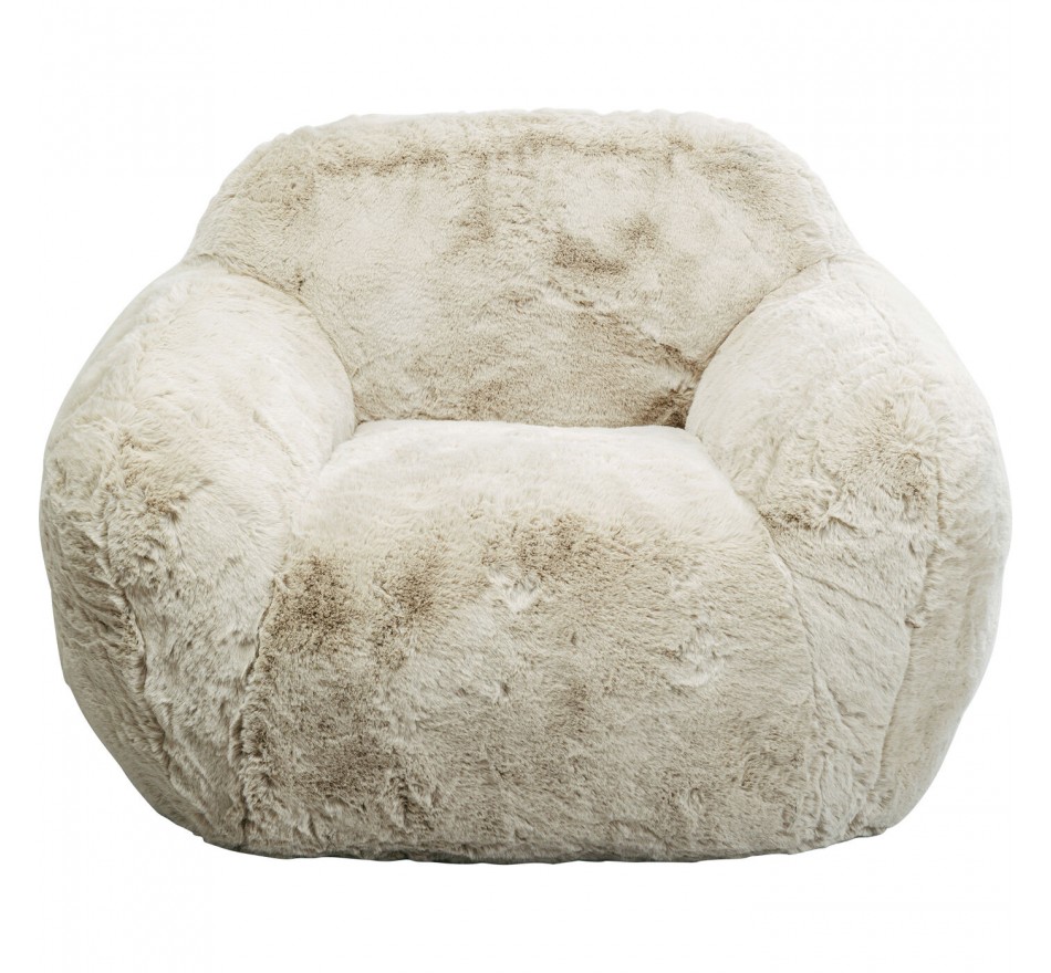 Fauteuil Mika 115cm creme Kare Design Fauteuil Mika 115cm creme Kare Design