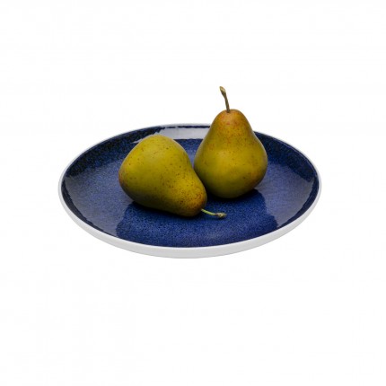 Plate Partito blue Ø22cm (6/set) Kare Design Plate Partito blue Ø22cm (6/set) Kare Design