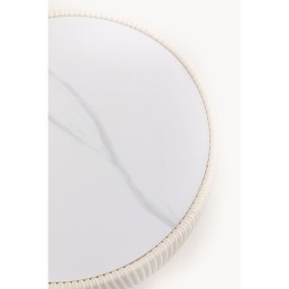 Bijzettafel Endless Vegas Ø47cm beige Kare Design