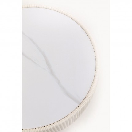 Bijzettafel Endless Vegas Ø47cm beige Kare Design Bijzettafel Endless Vegas Ø47cm beige Kare Design