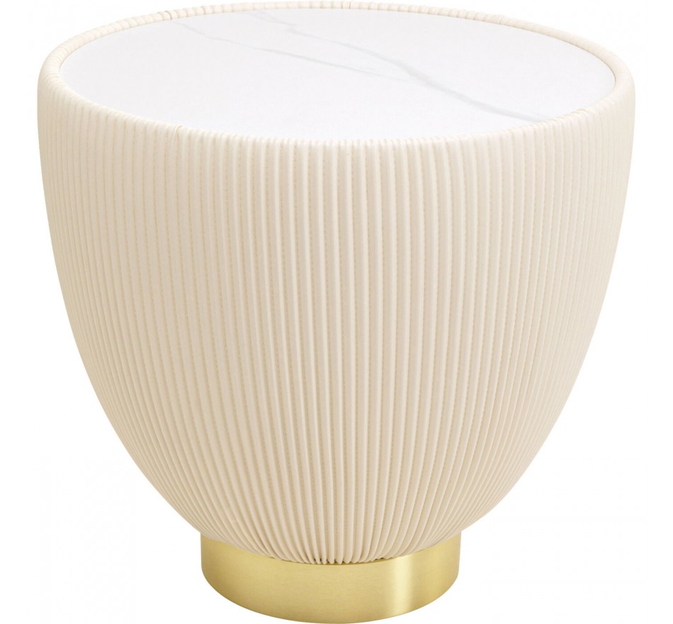Side Table Endless Vegas Ø47cm beige Kare Design Side Table Endless Vegas Ø47cm beige Kare Design