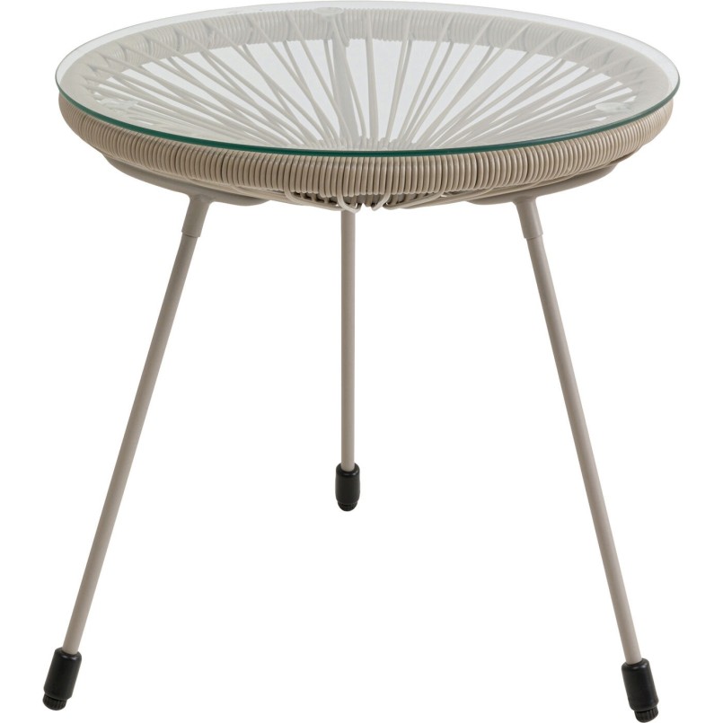 Outdoor Side Table Acapulco Mono beige Kare Design