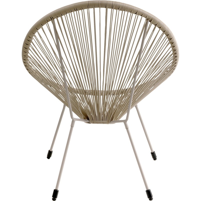 Outdoor Armchair Acapulco Mono beige Kare Design