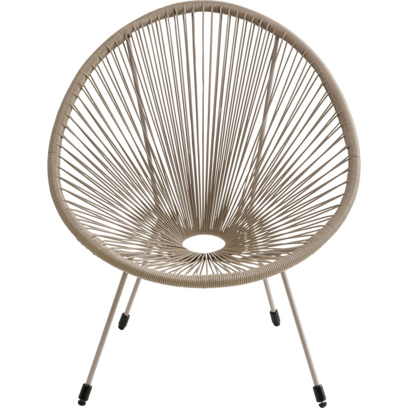 Tuinfauteuil Acapulco Mono beige Kare Design