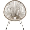 Tuinfauteuil Acapulco Mono beige Kare Design